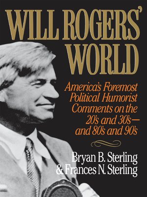 cover image of Will Rogers' World